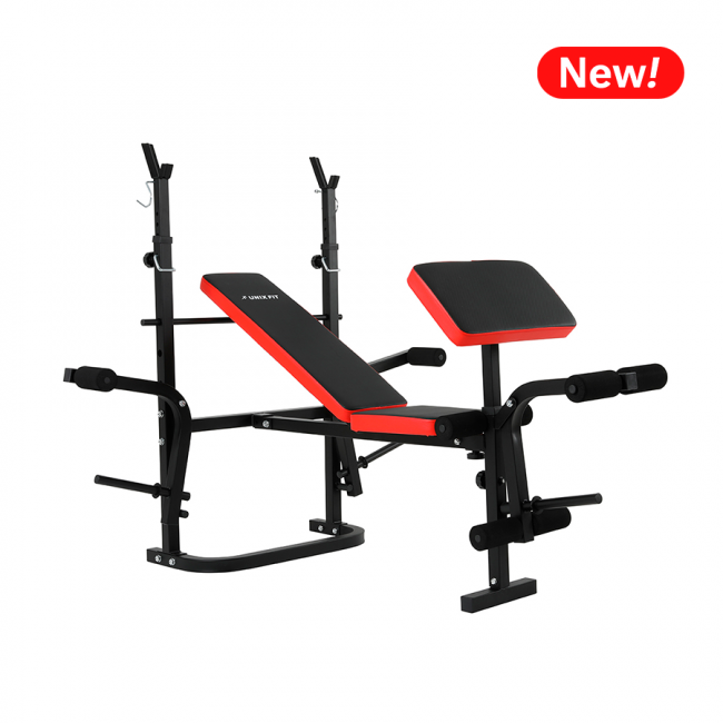 Скамья силовая со стойками Unix Fit Bench 120P