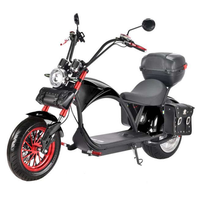 Электробайк White Siberia Wild Wheel Black 3950W