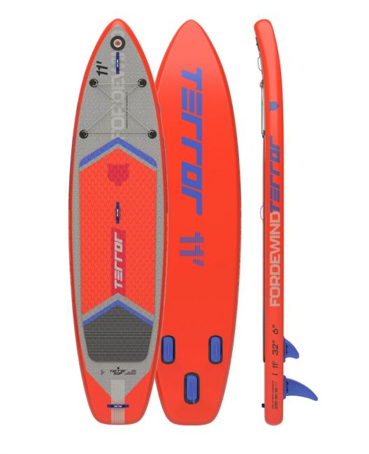 Сапборд 23 SUP TERROR FORDEWIND red